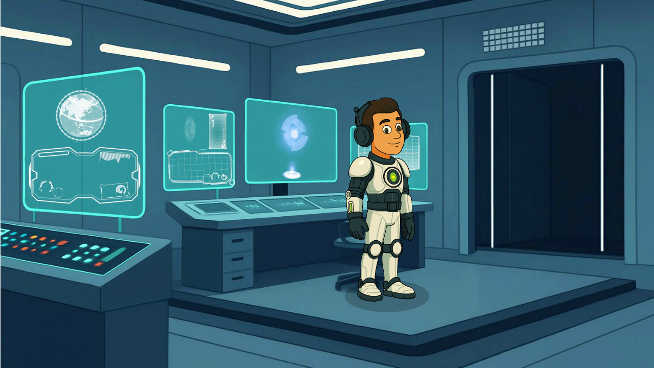 Digital Safety Hero Character